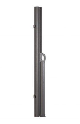 Beige Side Marquis Extendable 160/180/200x300 cm untuk Balkon Teras Taman Opaque Side Roller Blind Kaca depan