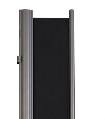 Pintu sisi yang bisa ditarik untuk Patio Luar Ruang Grey Polyester Sail Material Privacy Walls