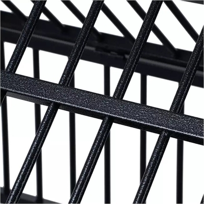 Hitam 38 Inci Heavy Duty Pet Cage untuk Anjing Besar dan Menengah Desain Bergaya