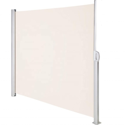 Aluminium Extendable Sun Protection Screen untuk Balkon Patio dan Taman 160*300cm