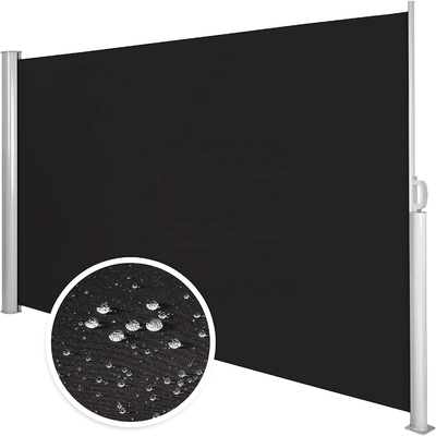 Aluminium yang dapat diperpanjang Patio Side Screen Awning for Garden Privacy Divider 300CM Panjang