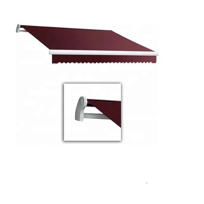 Anti-UV Shade Caravan dengan Balkon Komersial Awnings dan Door Shades