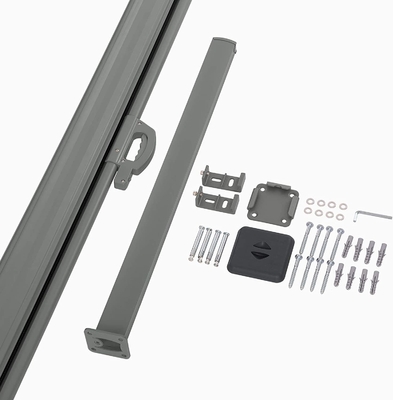 Powder Coating Sail Finishing Retractable Side Awning untuk dinding privasi halaman luar
