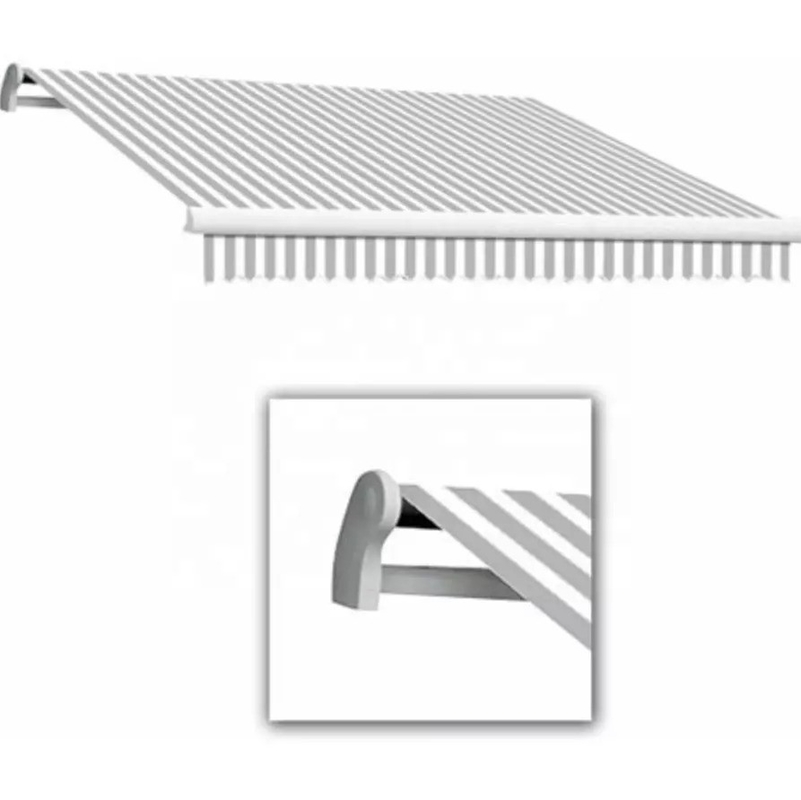 Powder Coating Sail Finishing Awnings Folding Arm Outdoor Canopy untuk perlindungan sinar matahari